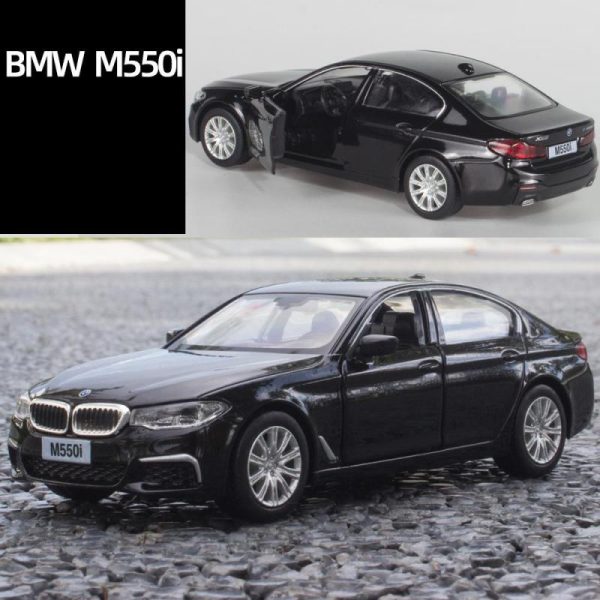 Toy Cars |   1:36 Scale Bmw M550I Car Model  Diecasting Alloy Toy Car, Pull Back Vehicles Toy Car For Toddlers Kids Boys Girls Gift Blue Toy Cars Toy Cars