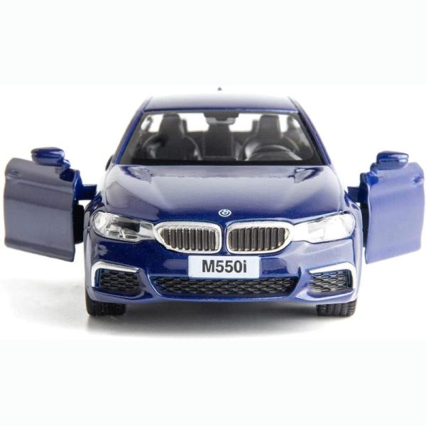 Toy Cars |   1:36 Scale Bmw M550I Car Model  Diecasting Alloy Toy Car, Pull Back Vehicles Toy Car For Toddlers Kids Boys Girls Gift Blue Toy Cars Toy Cars