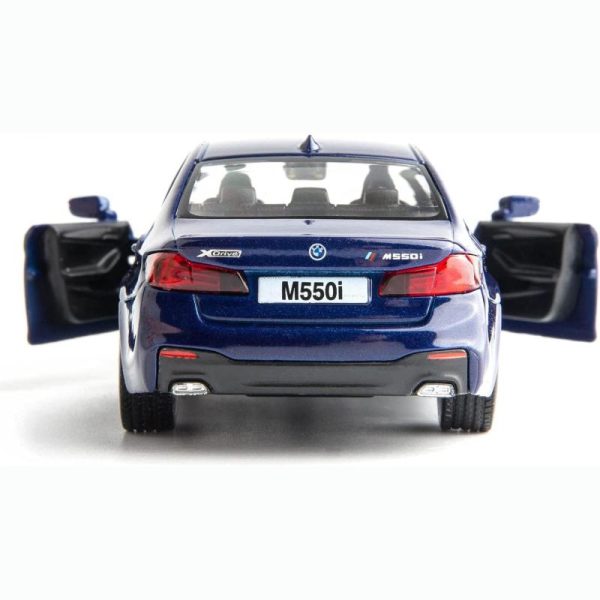 Toy Cars |   1:36 Scale Bmw M550I Car Model  Diecasting Alloy Toy Car, Pull Back Vehicles Toy Car For Toddlers Kids Boys Girls Gift Blue Toy Cars Toy Cars