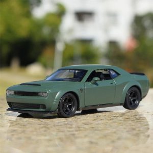 Toy Cars |   5 Inch Metal Car Simulation Exquisite Diecast & Toy Vehicle Dodge Challenger Srt Demon Supercar Rmz City 1:36 Alloy Model Gifts For Children Toy Cars Toy Cars