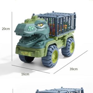 Toy Cars |   Dinosaur Car Truck Excavator Transporter Toy Cargo Truck Kids Christmas Gift Toy Cars Toy Cars