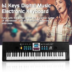 Toy Musical Instruments |   61 Keys Digital Music Electronic Keyboard Kids Multifunctional Electric Piano For Piano Student Toy Musical Instruments Toy Musical Instruments