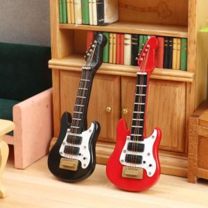 Toy Musical Instruments |   Realistic Miniature Guitar Useful Novelty Decorative Mini Bass Music Instrument Toy Doll Accessories Toy Musical Instruments Toy Musical Instruments