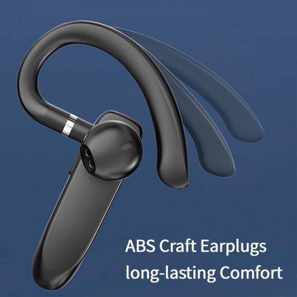 Video & Audio |   Led Display Business Single-Ear Headphone Hanging Ear Type 5.3 Bluetooth Headset Handfree Calling Wireless Headphone Electronics Video & Audio