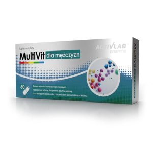 Vitamins & Food Supplements |   Activlab Multivit For Man 60 Caps Health Vitamins & Food Supplements