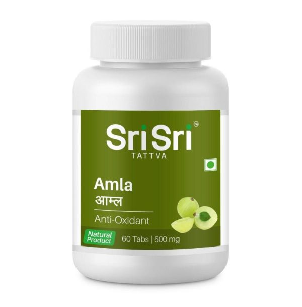 Vitamins & Food Supplements |   Amla (60 Tabs, 500 Mg), Amla, Sri Sri Tattva Health Vitamins & Food Supplements