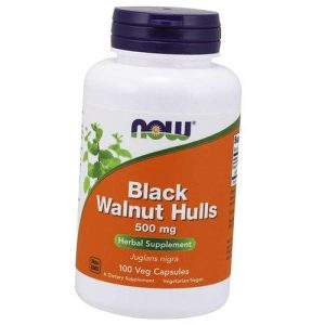 Vitamins & Food Supplements |   Black Walnut Hulls 500, Now Foods 100 Vegcaps (71128071) Health Vitamins & Food Supplements