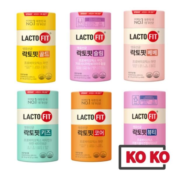 Vitamins & Food Supplements |   Chong Kun Dang Upgrade Lactofit 5X Probiotics 6 Types Health Vitamins & Food Supplements