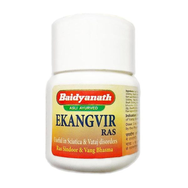 Vitamins & Food Supplements |   Ekangvir Ras (40 Tabs, 150 Mg), Ekangvir Ras, Baidyanath Health Vitamins & Food Supplements