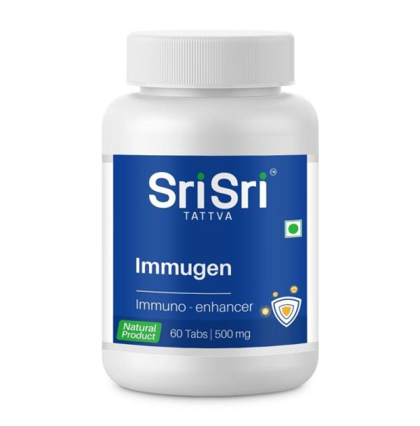 Vitamins & Food Supplements |   Immugen (60 Tabs, 500 Mg), Immugen, Sri Sri Tattva Health Vitamins & Food Supplements