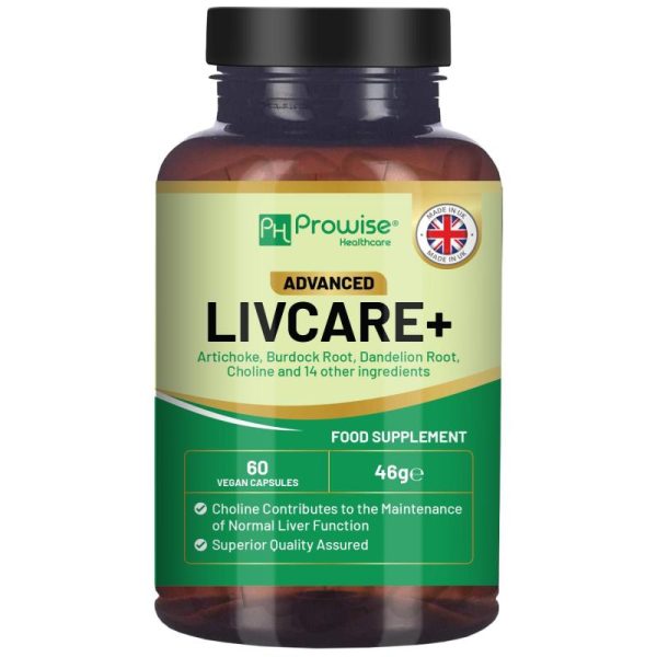 Vitamins & Food Supplements |   Prowise Advanced Livcare+ 60 Capsules Liver Cleanse Detox And Repair For Men And Health Vitamins & Food Supplements