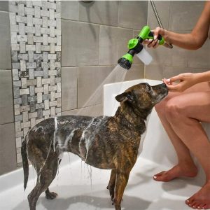 Watering & Irrigation |   1 Pc High Pressure Spray Nozzle Hose Dog Shower Gun Adjustable Pet Cleaning Cleaning Dog Cleaning Tools Zpg Outdoors & Garden Watering & Irrigation