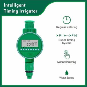 Watering & Irrigation |   16 Programs Setting Timer Irrigation Controller Lcd Display Automatic Flower Plant Watering Device Outdoors & Garden Watering & Irrigation