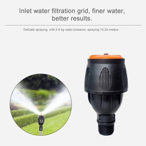 Watering & Irrigation |   360 Degree Rotary Irrigation Sprinkler With Telescopic Tripod Automatic Rotating Sprayer Garden Outdoors & Garden Watering & Irrigation