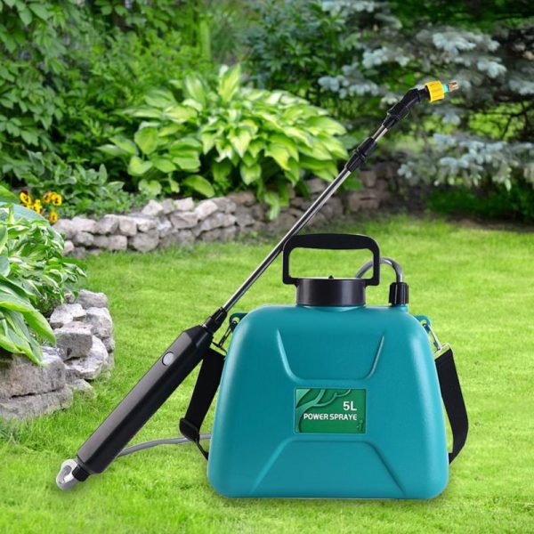 Watering & Irrigation |   5L Electric Sprayer Automatic Atomizing Plant Sprayer Bottle Sprinkler Car Wash Outdoors & Garden Watering & Irrigation