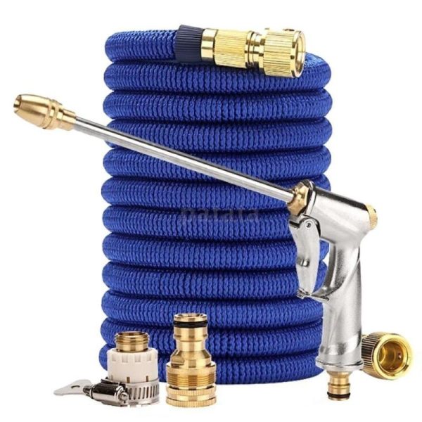 Watering & Irrigation |   7.5M Household High Pressure Car Wash Water Gun Set Telescopic Hose Hose Garden Watering Hose Outdoors & Garden Watering & Irrigation