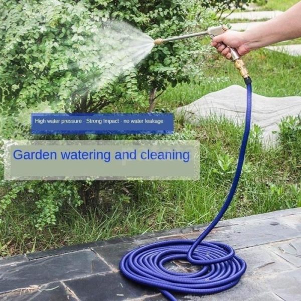 Watering & Irrigation |   7.5M Household High Pressure Car Wash Water Gun Set Telescopic Hose Hose Garden Watering Hose Outdoors & Garden Watering & Irrigation