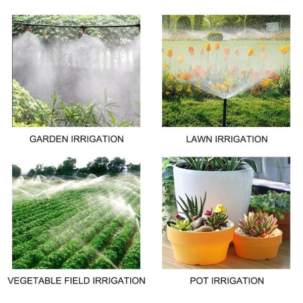 Watering & Irrigation |   Ball Valve Drip Irrigation System Battery Operated Garden Automatic Irrigation Controller Electronic Water Timer 21025 Two Dial Outdoors & Garden Watering & Irrigation