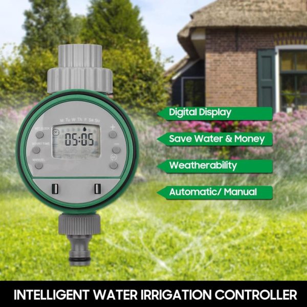 Watering & Irrigation |   Digital Automatic Watering Timer Programmed Garden Irrigation Timer Battery Operated Intelligent Outdoors & Garden Watering & Irrigation