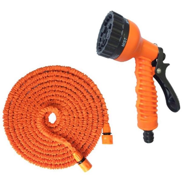 Watering & Irrigation |   Garden Hoses For Outdoors 75 Feet Expandable Water Hose Flexible Lawn Hose With Connector For Car Outdoors & Garden Watering & Irrigation