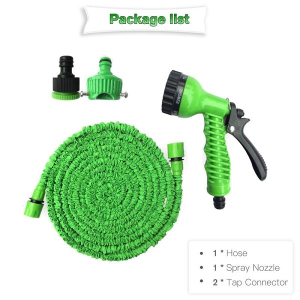 Watering & Irrigation |   Garden Hoses For Outdoors 75 Feet Expandable Water Hose Flexible Lawn Hose With Connector For Car Outdoors & Garden Watering & Irrigation