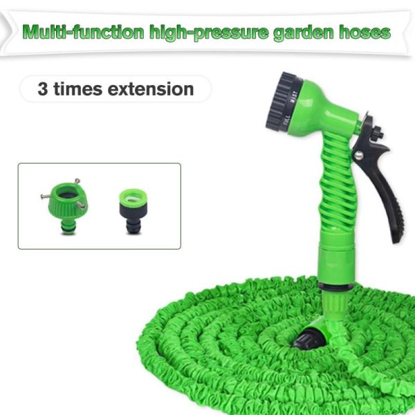 Watering & Irrigation |   Garden Hoses For Outdoors 75 Feet Expandable Water Hose Flexible Lawn Hose With Connector For Car Outdoors & Garden Watering & Irrigation