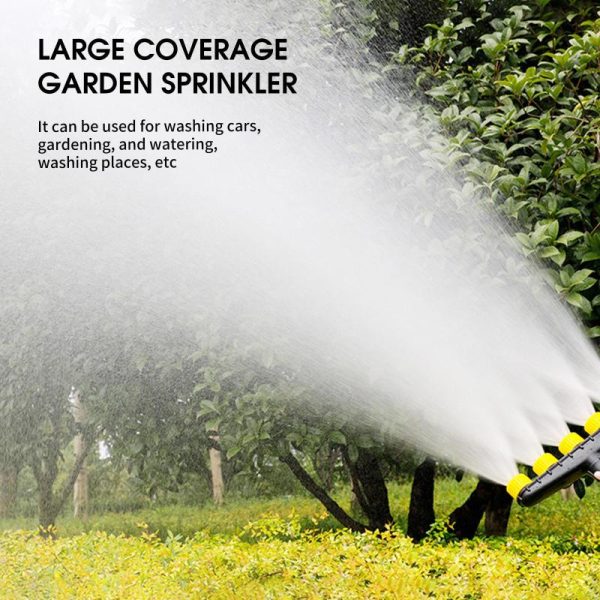 Watering & Irrigation |   Garden Sprinkler Adjustable Multi-Head Sprinkler Head Multi-Tips Lawn Sprinkler Irrigation System Outdoors & Garden Watering & Irrigation