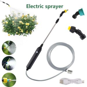 Watering & Irrigation |   Garden Watering High Pressure Spray Gun Portable Electric Sprayer Cleaner Garden Plant Spray Sprinkler Irrigation Tool Outdoors & Garden Watering & Irrigation