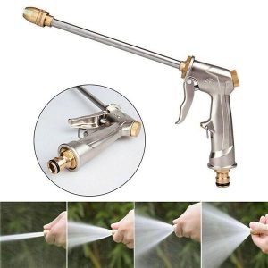 Watering & Irrigation |   High Pressure Water Spray Gun Metal Brass Nozzle Garden Hose Pipe Lawn Car Wash Gun Outdoors & Garden Watering & Irrigation