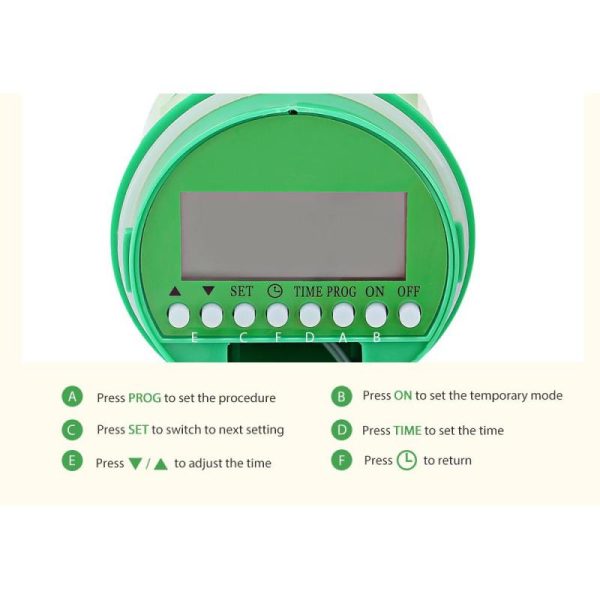 Watering & Irrigation |   Intelligent Garden Watering Timer Automatic Flowers Irrigation Controller With Lcd Display Outdoors & Garden Watering & Irrigation