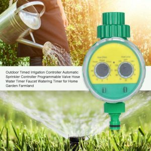 Watering & Irrigation |   Outdoor Timed Irrigation Controller Automatic Sprinkler Controller Valve Outdoors & Garden Watering & Irrigation