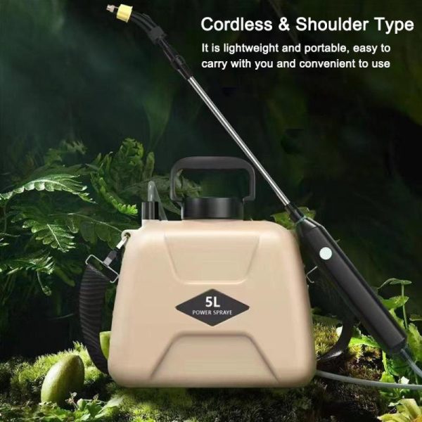 Watering & Irrigation |   Shoulder Type Electric Gardening Sprinkler Garden Plants Watering Device Flowers Spraying Machine Outdoors & Garden Watering & Irrigation