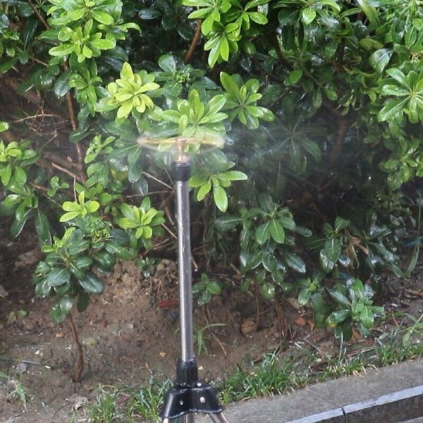 Watering & Irrigation |   Trifurcation Sprinkler 1/2” Garden Watering 360 Degrees Rotation Mist Irrigation Lawn Sprayer Roof Cooling Outdoors & Garden Watering & Irrigation