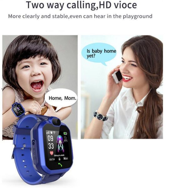 Wearables |   Children’s Smartwatch Kids Phone Watch Gps Two-Way Positioning 1.44-Inch Hd Touch-Screen Anti-Lost Monitor Student Watch Electronics Wearables