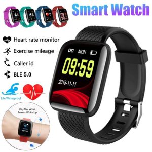 Wearables |   Hd Resolution Heart Rate Monitoring Smart Band Waterproof Sports Bracelet Big Battery Wristband Electronics Smartwatches & Fitness Trackers