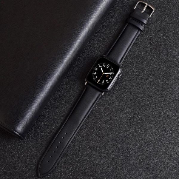 Wearables |   Leather Strap For Apple Wacth- Real Leather Watch Band For Iwatch Series Ultra/8/7/6/5/4/3/2/1/Se/Se2022 49Mm 45Mm 44Mm 42Mm 41Mm 40Mm 38Mm Electronics Wearables