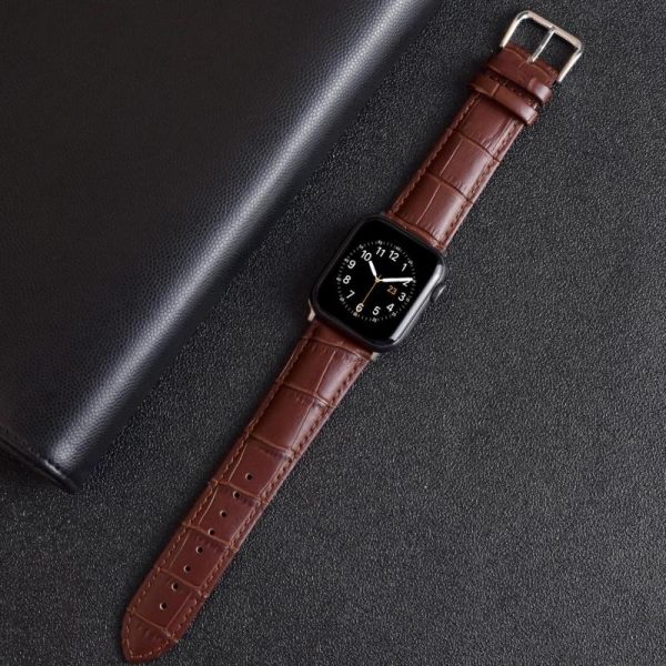 Wearables |   Leather Strap For Apple Wacth- Real Leather Watch Band For Iwatch Series Ultra/8/7/6/5/4/3/2/1/Se/Se2022 49Mm 45Mm 44Mm 42Mm 41Mm 40Mm 38Mm Electronics Wearables