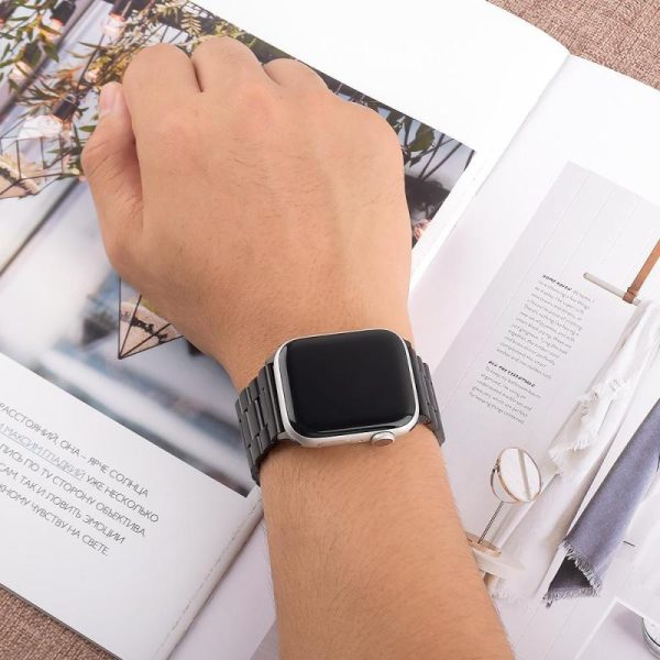 Wearables |   Stainless Steel Strap For Apple Watch Band 38Mm 40Mm 42Mm Metal Watchband 42Mm 44Mm 45Mm Sport Bracelet For Iwatch Series 7/6/Se/5/4/3/2 Electronics Wearables