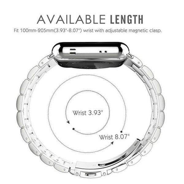 Wearables |   Stainless Steel Strap For Apple Watch Band 38Mm 40Mm 42Mm Metal Watchband 42Mm 44Mm 45Mm Sport Bracelet For Iwatch Series 7/6/Se/5/4/3/2 Electronics Wearables