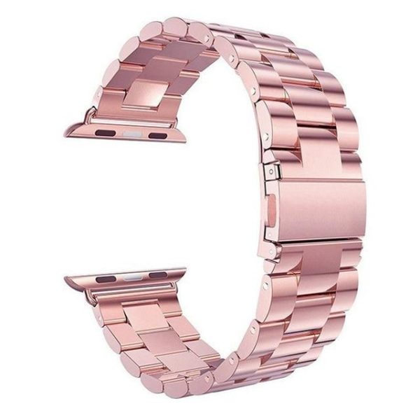 Wearables |   Stainless Steel Strap For Apple Watch Band 38Mm 40Mm 42Mm Metal Watchband 42Mm 44Mm 45Mm Sport Bracelet For Iwatch Series 7/6/Se/5/4/3/2 Electronics Wearables