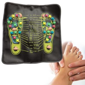 Massage Items |   Reflexology Walk Stone Mat Pad For Relax Body Pain Acupuncture Massage Cushion Square Foot Massager Health Massage Items