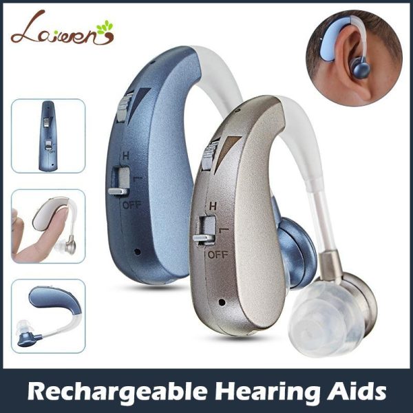 Medical Devices |   Hearing Aids For Senior Mini Sound Amplifier Rechargable Wireless Earphones Invisible Ears First Aids Adjustment Tools Health Medical Devices