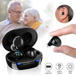 Medical Devices |   Mini Hearing Amplifier Aid Rechargeable Digital Personal Sound Amplifier For Seniors Hearing Lose With Charging Box 1 Pair Health Medical Devices