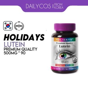 Vitamins & Food Supplements |   Holidays Premium Quality Lutein 90Ea X 500Mg 1Box Health Vitamins & Food Supplements