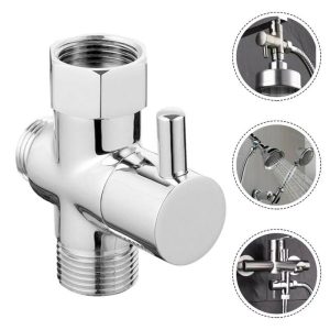 Bathroom Products |   Diverter Valve 3-Way 4-Points Shower Head T-Adapter Bathroom Products Bathroom Products