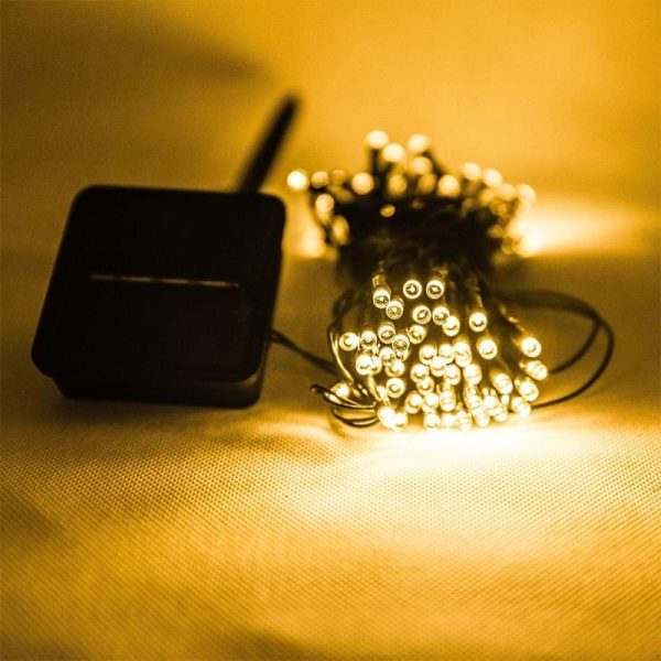 Lighting |   100Led Outdoor Led Solar String Lights Fairy Light Solar Powered Garland Lights 8 Mode Garden Wedding Decoration Waterproof Home & Kitchen Lighting