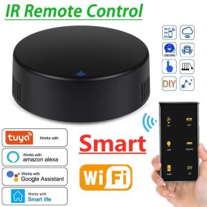 Smart Home |   Tuya Wifi Ir Remote Control Smart Tv Dvd Air Conditioner Remote Control Universal Controller Work With Google Home Alexa Electronics Smart Home