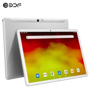 Smartphones & Tablets |   Bdf 4G+64G 10.1 Inch Bluetooth 5000Mah Tablet Android11 Pc Electronics Smartphones & Tablets