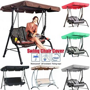 Garden Sets |   Outdoor Garden Patio Swing Canopy Seat Top Waterproof Sunshade Cover (Chair Not Include) Garden Sets Garden Sets