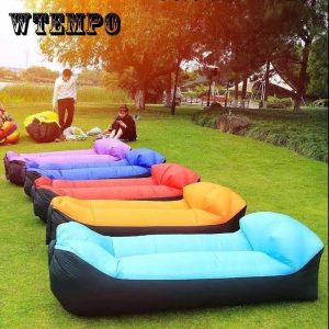 Garden Sets |   Portable Outdoor Lazy Inflatable Sofa Camping Inflatable Bed Park Air Bed Sleeping Pad Garden Sets Garden Sets